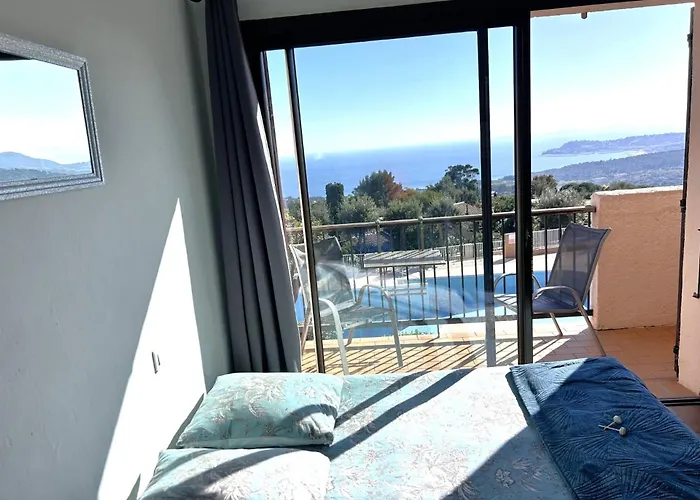 Studio Pool House Vue Mer Panoramique Amazing Sea View Wifi Linge Inclut Linen Included