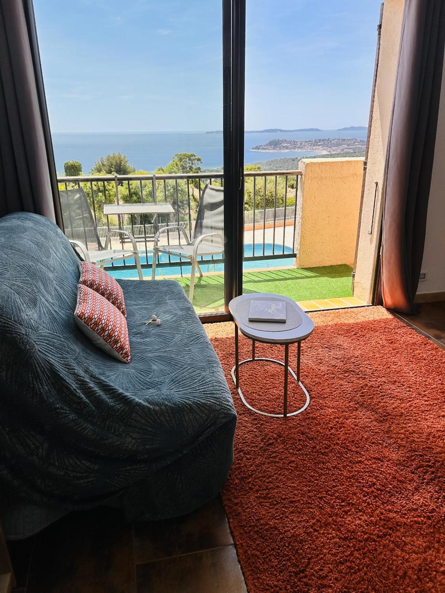 Pool House Mdt 2 Etoiles Vue Panoramique Amazing Sea View Wifi Linge Linen Inclut Aircondition *